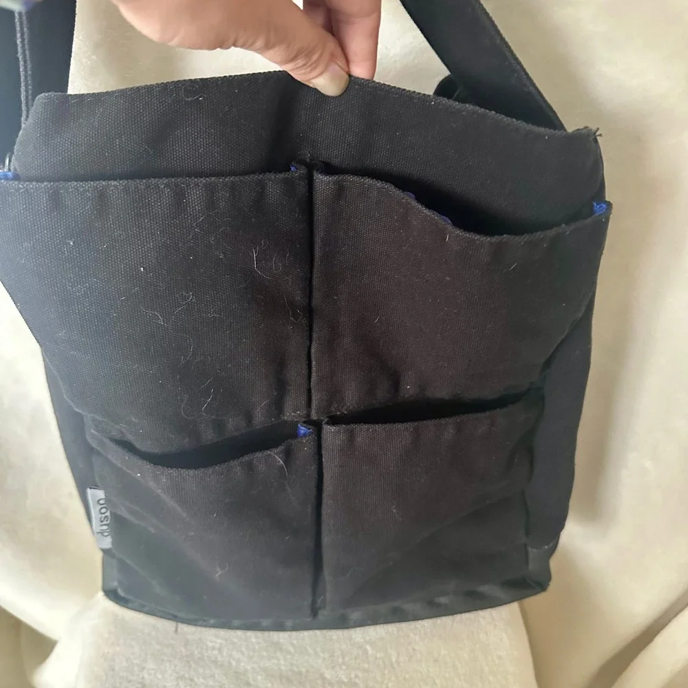 Genuine Dyson Carry & Clean Black Canvas Vacuum Accessory Tool Bag